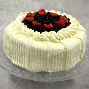 Gräddtårta med bär