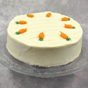 Morotskaka med frosting