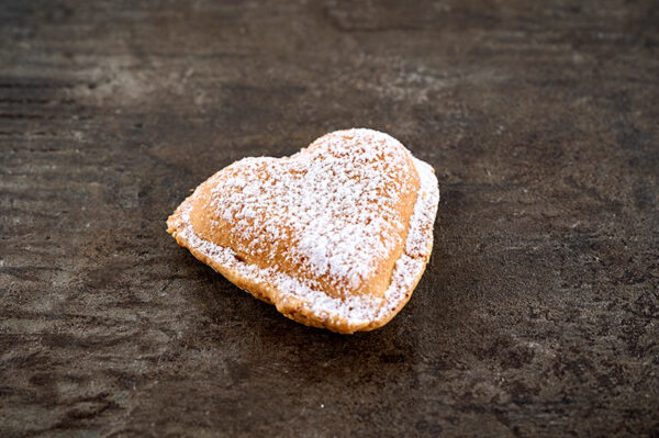 Vaniljhjärta fika